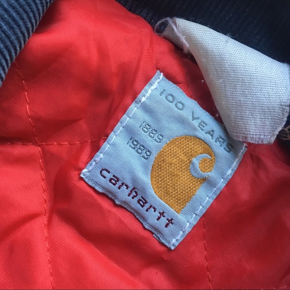 **SOLD** Vintage Carhartt ‘89 Denim Detroit Jacket - Picture 4 of 8